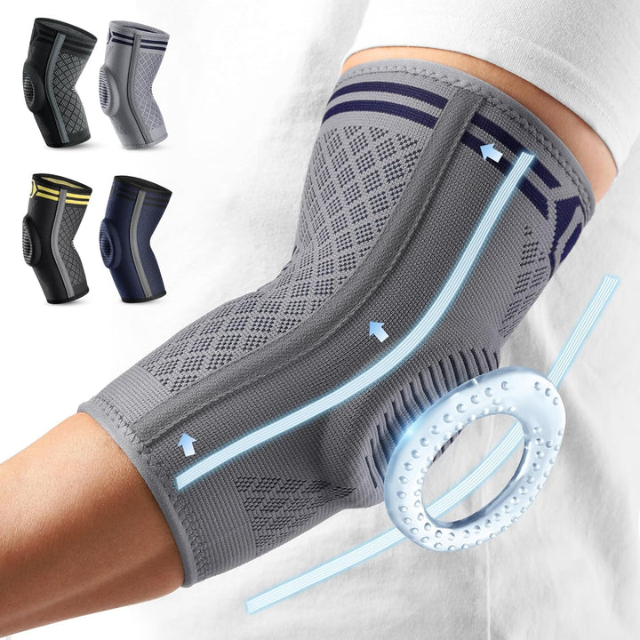 CAMBIVO elbow brace Gray Blue