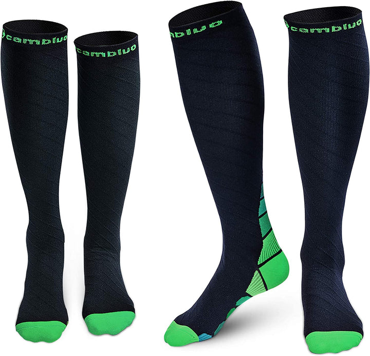 KEKING® Zipper Compression Socks Firm Support for Men Women, Open